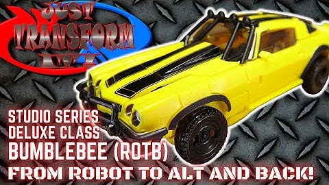 JUST TRANSFORM IT!: Studio Series Deluxe Bumblebee (RotB)