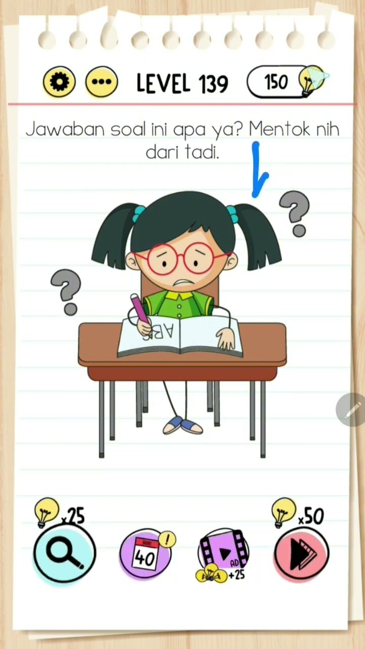 Brain Test Level 139 Games Seru Viral Brainiton Bermain Permainan Oar2