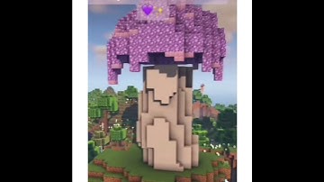 Building a cute amethyst mushroom house💜💜💜🥰