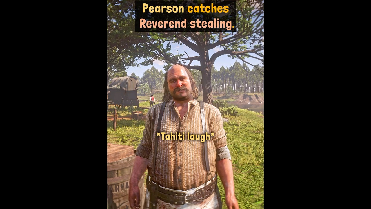 Mr. Pearson catches Reverend stealing from the collection box😂 