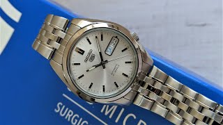 Seiko 5 SNK355K1 – Ein Zifferblatt voller Fünfen