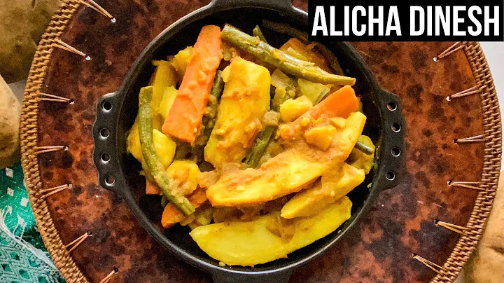 QUICK AND EASY ALICHA DINESH| Curry Potatoes| Vega...