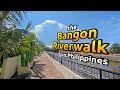 STUNNING 800 meters long RIVERWALK in LEYTE // The Bangon Riverwalk in Philippines