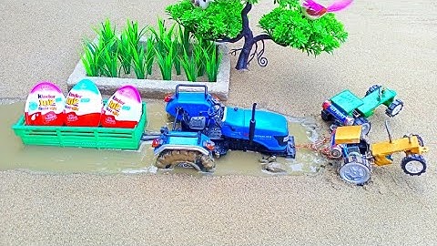 diy tractor stuk in mud mini science project || Part- 16 ||@topminigear