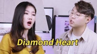 Vignette de la vidéo "Alan Walker - Diamond Heart (feat. Sophia Somajo) acoustic Cover(커버) by. High Cloud."