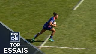 TOP Essais de la J25 – PRO D2 – Saison 2018/2019