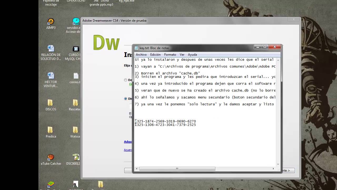 adobe dreamweaver cs4 activation key