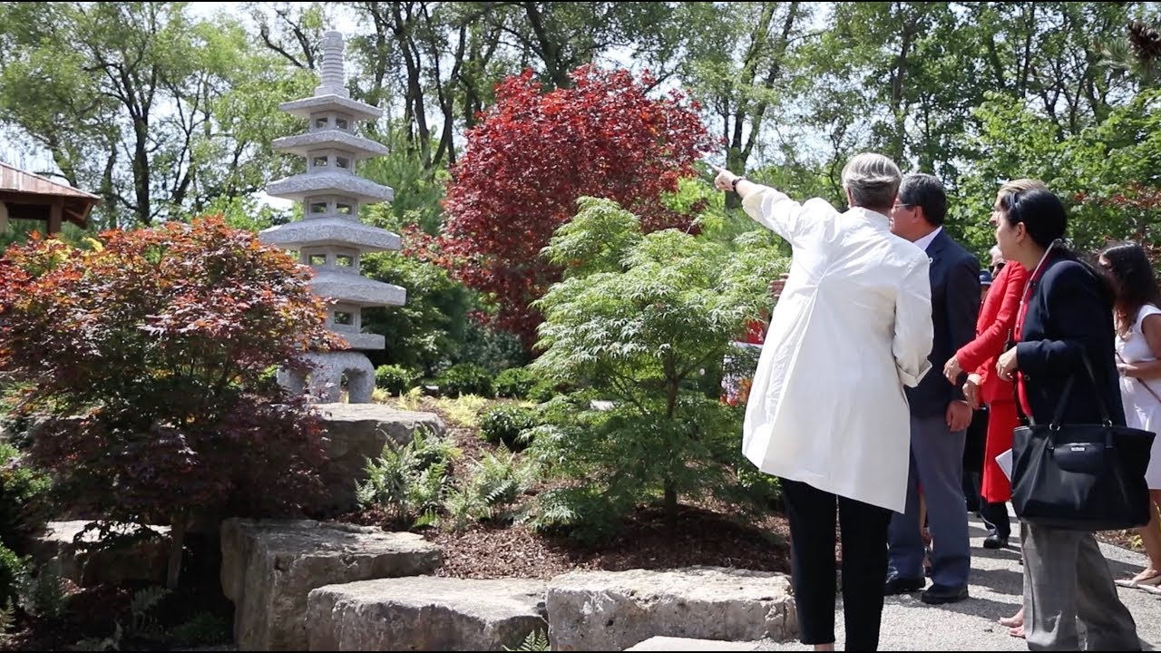 Opening The Itabashi Garden In Burlington Youtube