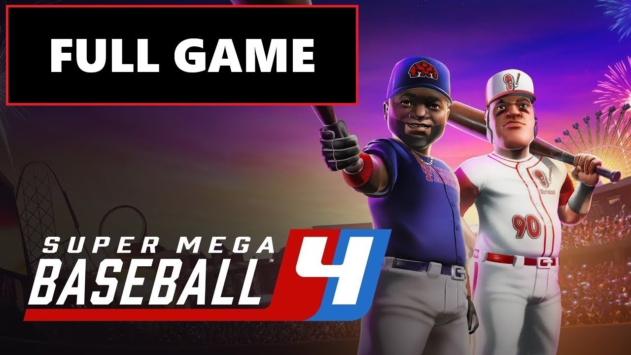 Super Mega Baseball 4 [Full Game | No Commentary] PS4