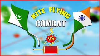 India Vs Pakistan Kite Flying Combat - Patang wala Game - Patangbaaz screenshot 4