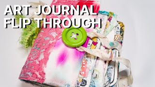 Pocket Junk Art Journal - Flip Through