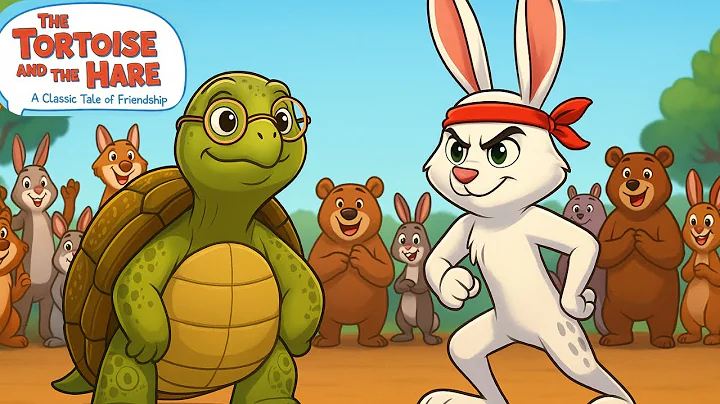 The Tortoise and the Hare Story | Fairy Tales & Bedtime Stories for Kids | Fun Story with a Lesson.