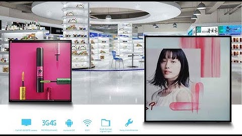 YODA Square Screen LCD advertising display