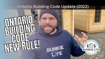 Ontario Building Code Change: 15m² (161 sq. ft.) Rule for Sheds / Bunkies
