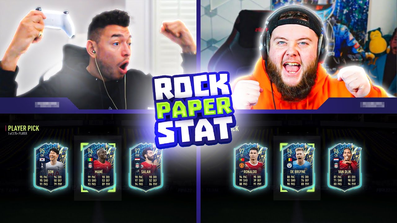 EPIC PREM TOTS 75+ PLAYER PICK ONLY ROCK PAPER STAT vs 