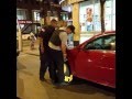 Security Guard Drives Off With Boot on His Car!