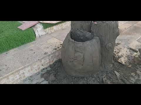 بدر الدين زغود النحت على الاسمنت