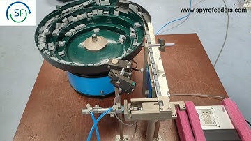 Vibratory bowl feeder for 50 way connector component - Spyrofeeders