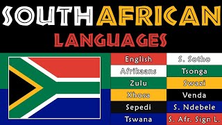 SOUTH AFRICAN LANGUAGES