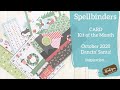 10 Cards - 1 Kit | Spellbinders Card Kit of the Month | October 2020 | Dancin' Santa!