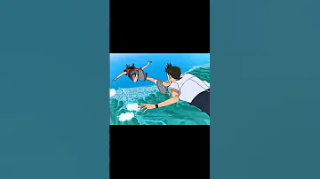 كايتو ينقذ كونان من الموت المحقق كونان انمي كايتو كيد Conan تصميمي 