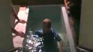 Connor being Baptized