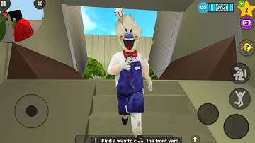 ICESCREAM 4 In Mr Grumpy House - Scary Stranger 3D New Prank Funny Android game