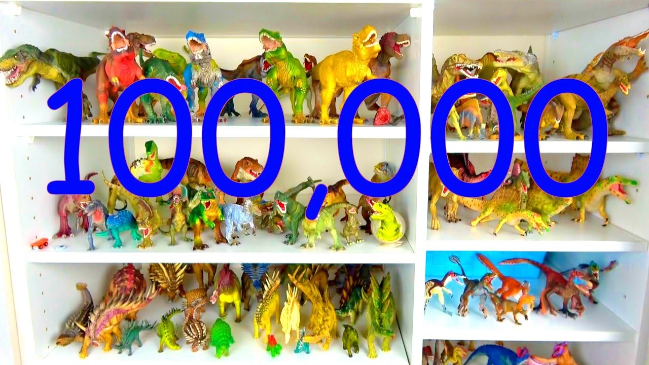 Learn Dinosaur Names Kids Dinosaurs 100 000 Subscribers Special YouTube