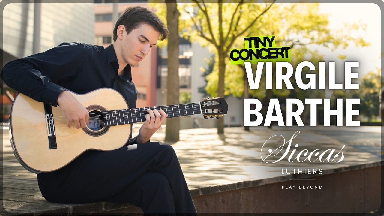 Watch VIRGILE BARTHE - 2026 Classical Guitar Concert on Siccas Luthiers | Mendelssohn, Piazzolla on YouTube Watch VIRGILE BARTHE - 2026 Classical Guitar Concert on Siccas Luthiers | Mendelssohn, Piazzolla on YouTube