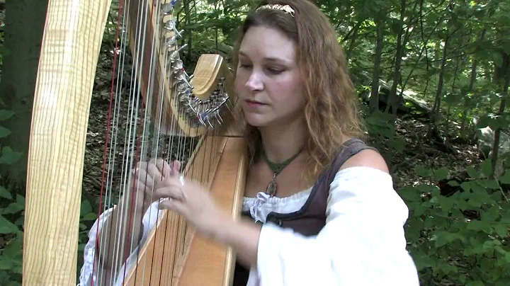 Kathleen Finnegan the Harpist NY Ren Faire (HD)