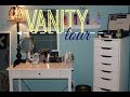 Vanity  makeup storage tour  hopexproductions