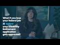 What happens to your insurance if you lose your job before Disability Retirement approval?
