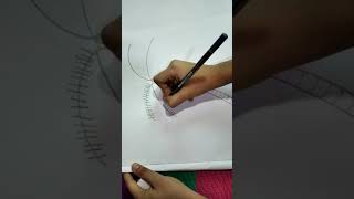 How to draw coconut tree in less time.