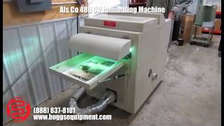 Als Co 480 UV Cold Laminating Machine