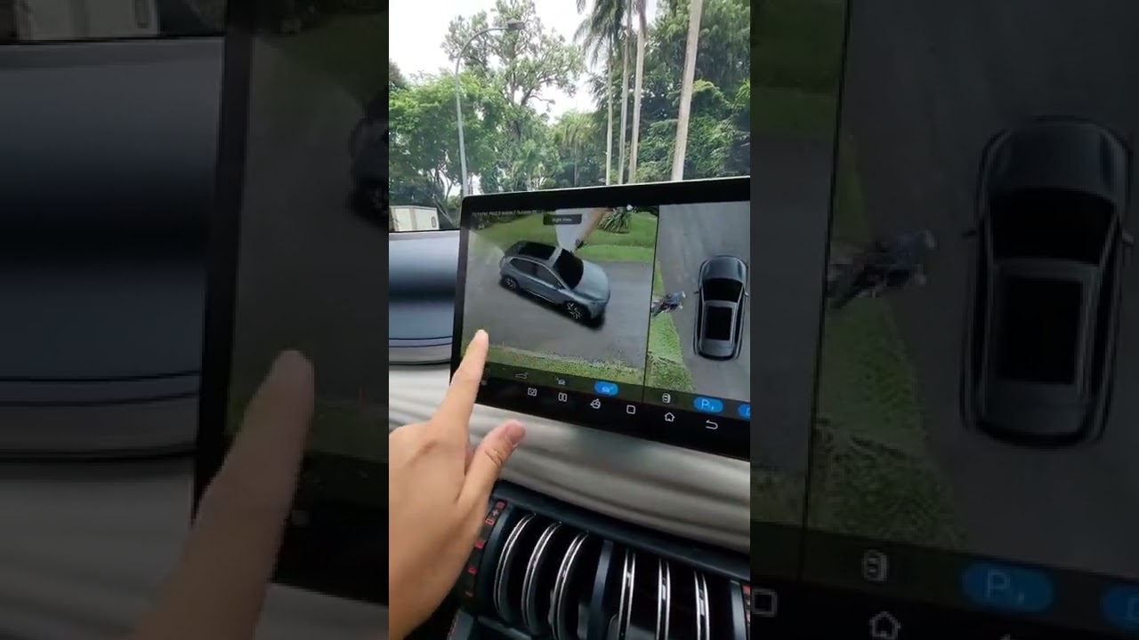 Here's the 360 camera on the BYD Atto 3 #shorts