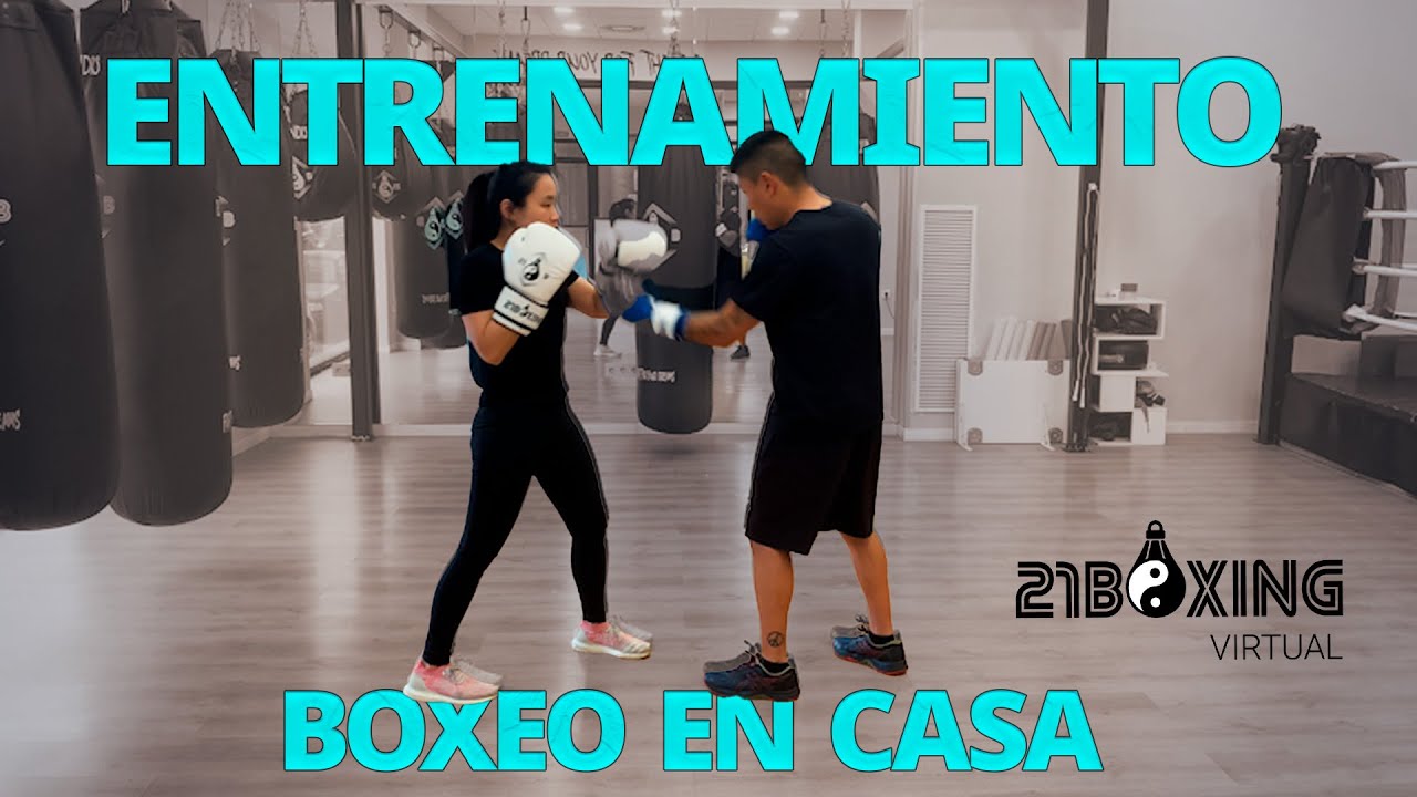 ENTRENAMIENTO DE BOXEO EN CASA EN PAREJAS #boxeo #manopleo #casa 