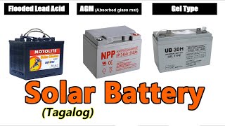 Solar Battery (Tagalog)