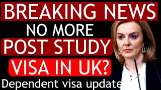 UK IMMIGRATION NEWS | UK DEPENDENT VISA-POST STUDY VISA UPDATE FOR STUDENTS uknews