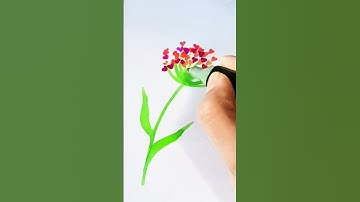 How to Draw Flowers (Easy Flower Drawing Tutorial)