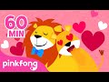 ❤️ Happy Valentine's Day with Lion & Animal Friends | Fun Rhymes for Kids | Pinkfong & Baby Shark