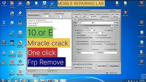 10.or E Frp remove with miracle crack
