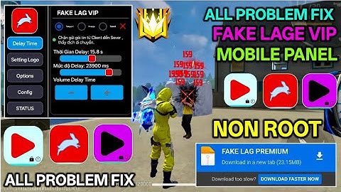 Fake Lag New || Free Fire Fake Lag New || Teleport Fake Lag New || VIP Fake Lag || Premium Fake Lag