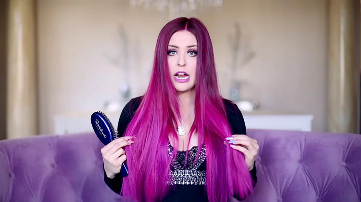 How To BRUSH Great Lengths Hair Extensions - Ashle...
