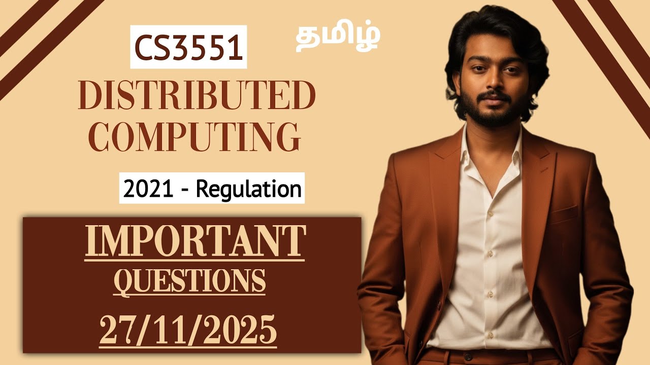 Distributed Computing Important Questions | CS3551 | 27/11/2015