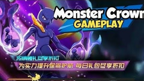 Pokemon Monster Crown: Pokemon 3d game on Android 2021 Gameplay Walkthrough