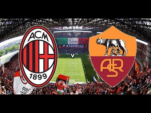 AC MILAN vs ROMA 2016/5/14 in serie a - YouTube