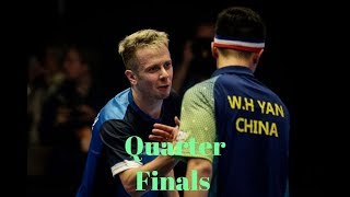 World championships of Ping Pong 2019 Yan Weihao - Andrew Baggaley