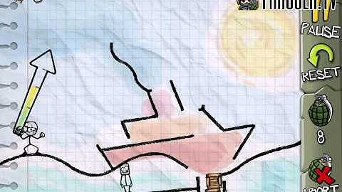 Fragger Stick Man Level 11 Walkthrough