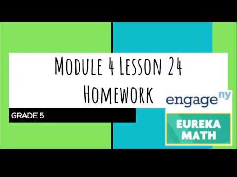 grade 5 module 4 lesson 24 homework