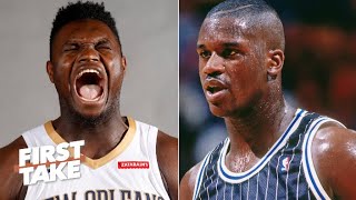 Zion’s rookie year could mirror Shaq’s – Stephen A. | First Take